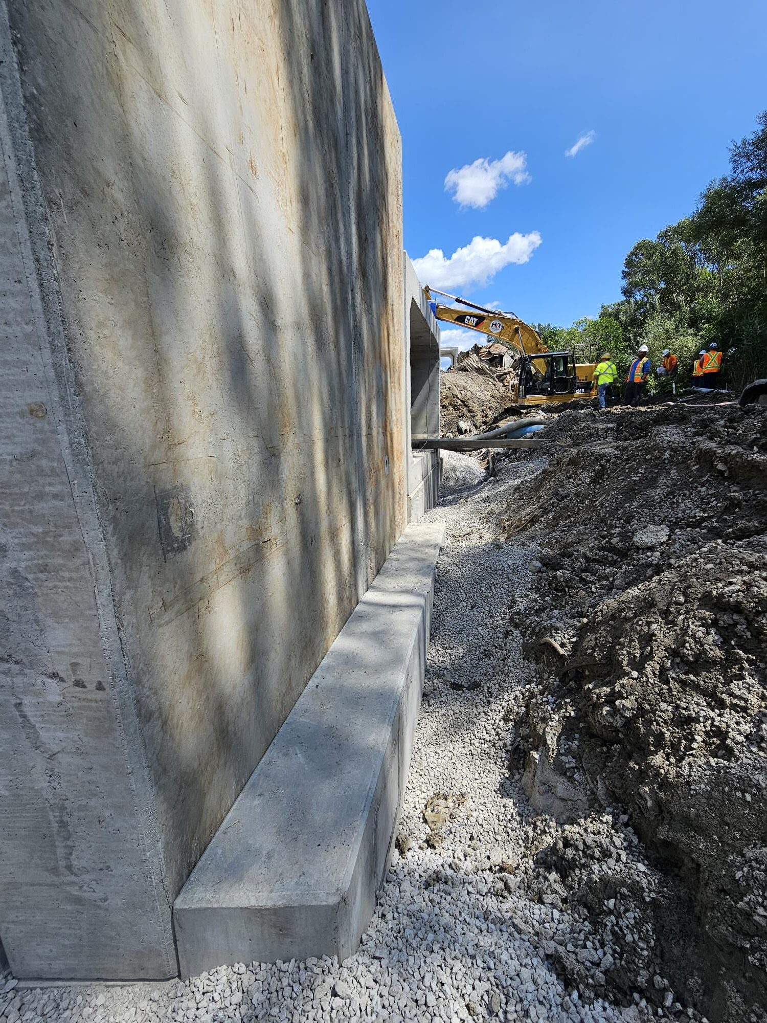 Elgin mills Road, Markham – Culvert replacement | Hard Rock Sewers